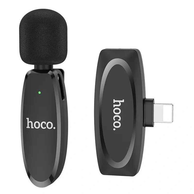 میکروفن بیسیم یقه ای مدل پورت Lightning از برند هوکو مدل Hoco L15 (نسخه اورجینال وارداتی)