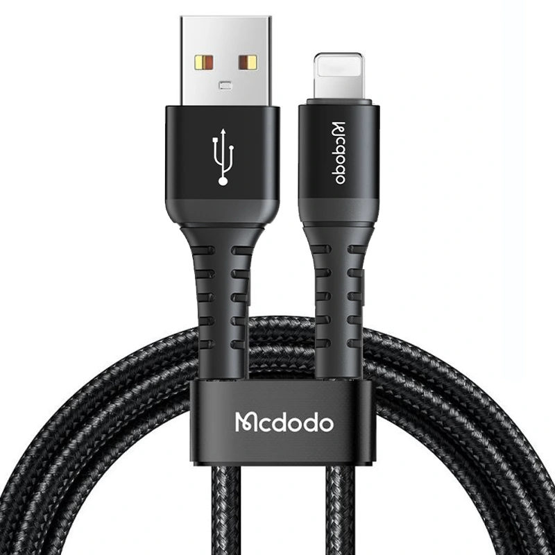 کابل شارژ Lightning به USB به طول 1 متر 3A از برند مک دودو Mcdodo CA-226 (نسخه اورجینال)