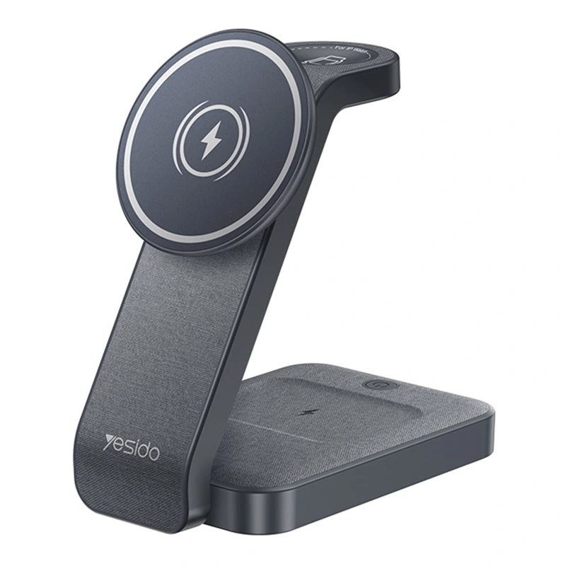 شارژر وایرلس رومیزی 4 کاره فست شارژ 20W از برند یسیدو مدل Yesido DS26 (100% اورجینال)