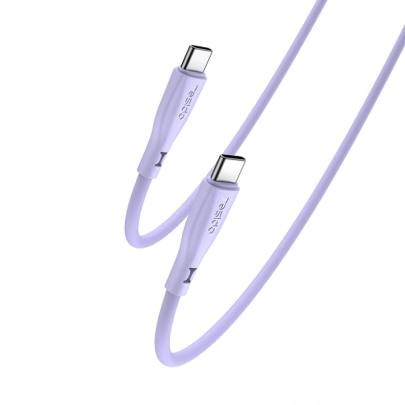 کابل شارژ دو سر تایپ سی به طول 1 متر و توان 60W مدل YESIDO CA152 (100% اورجینال)