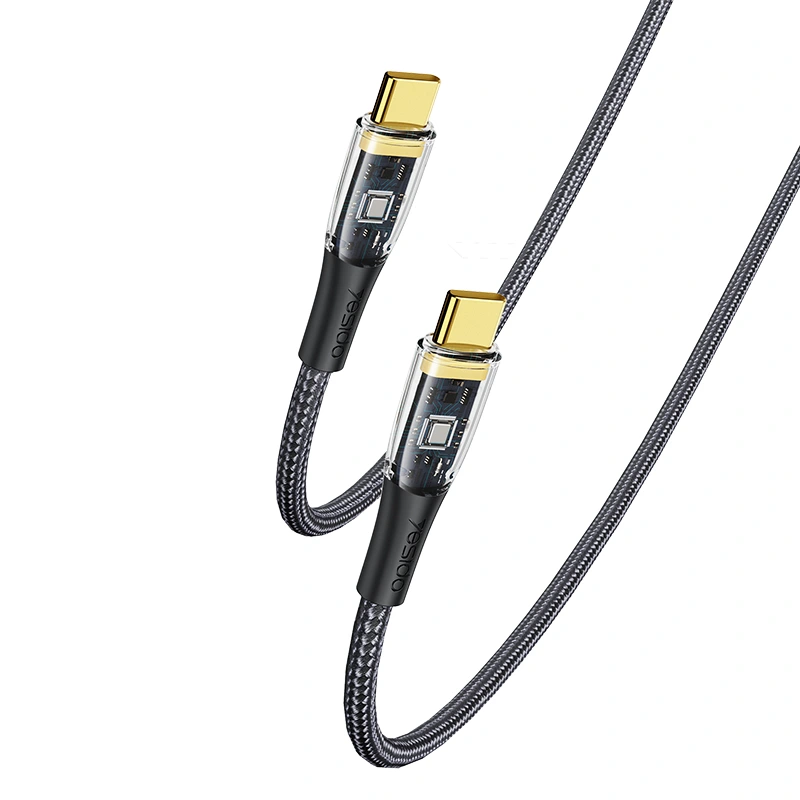 کابل شارژ دو سر تایپ سی به طول 1.2 متر و توان 100W مدل YESIDO CA103 (100% اورجینال)