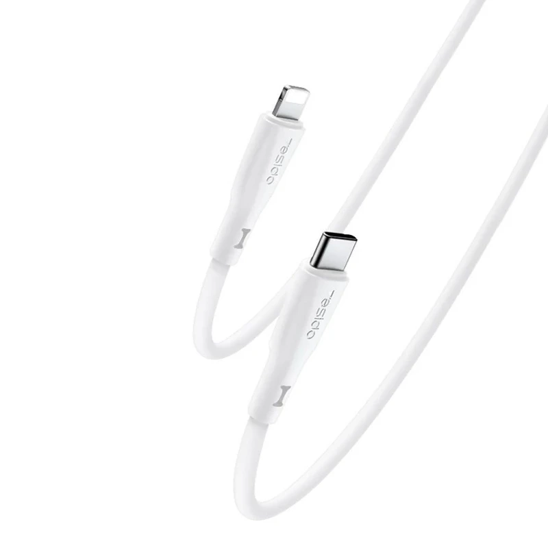 کابل شارژ لایتنینگ به تایپ سی به طول 1 متر و توان 20W PD مدل YESIDO CA151 (100% اورجینال)