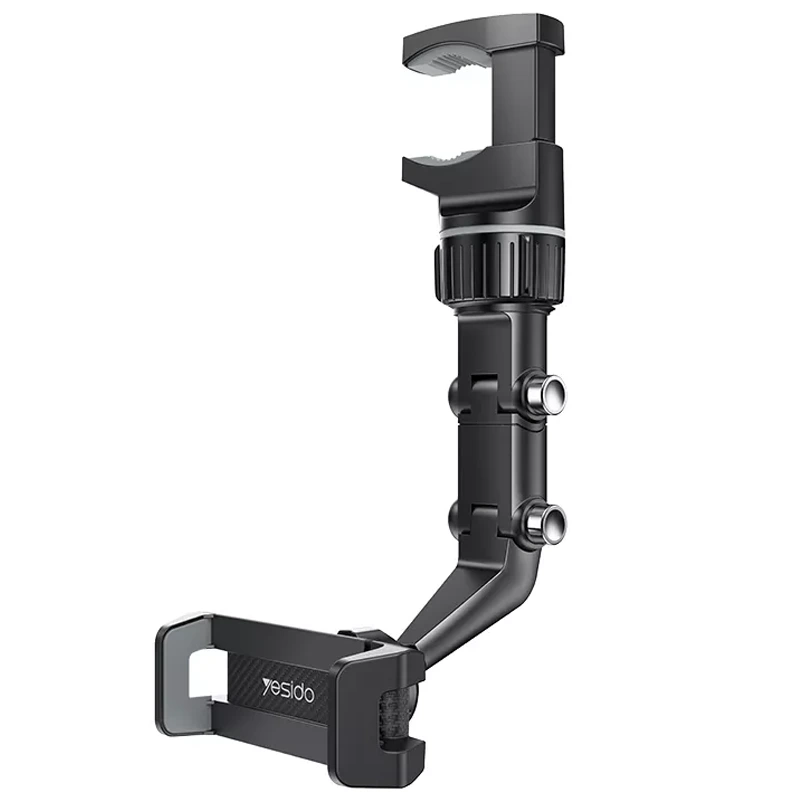 هولدر گوشی مدل گیره ای آینه ماشین از برند یسیدو مدل YESIDO C192 (100% اورجینال)