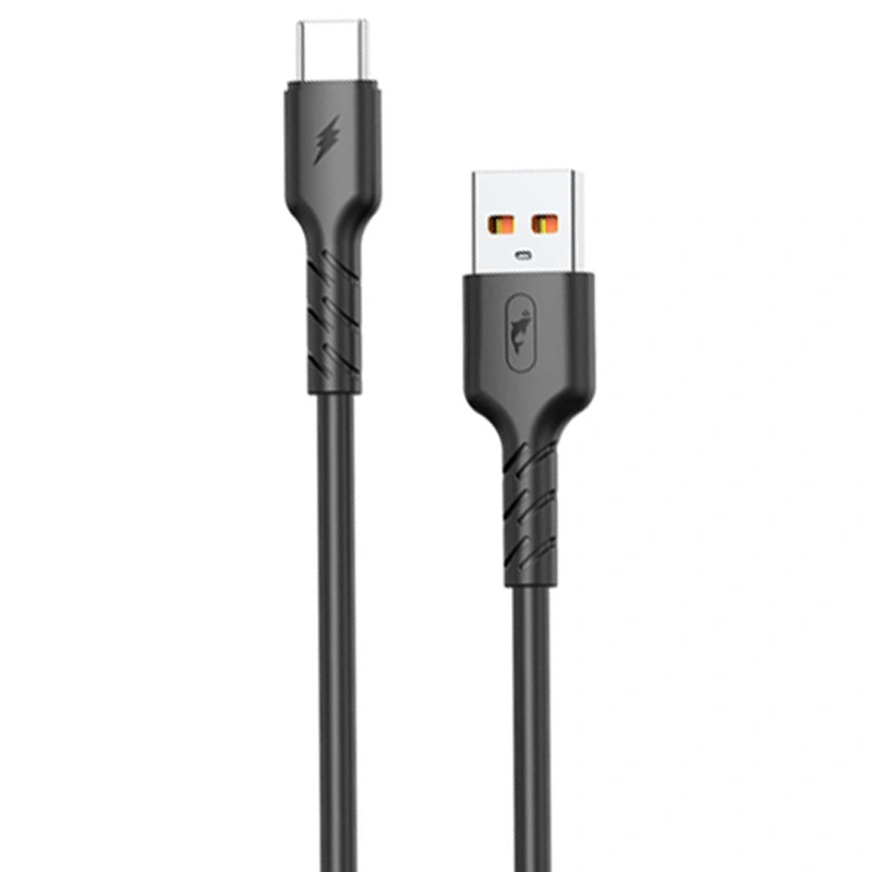 کابل شارژ USB به Type-C به طول 1 متر 2.4 آمپر از برند دلفین مدل SKY Dolphine S07T (100% اصلی)