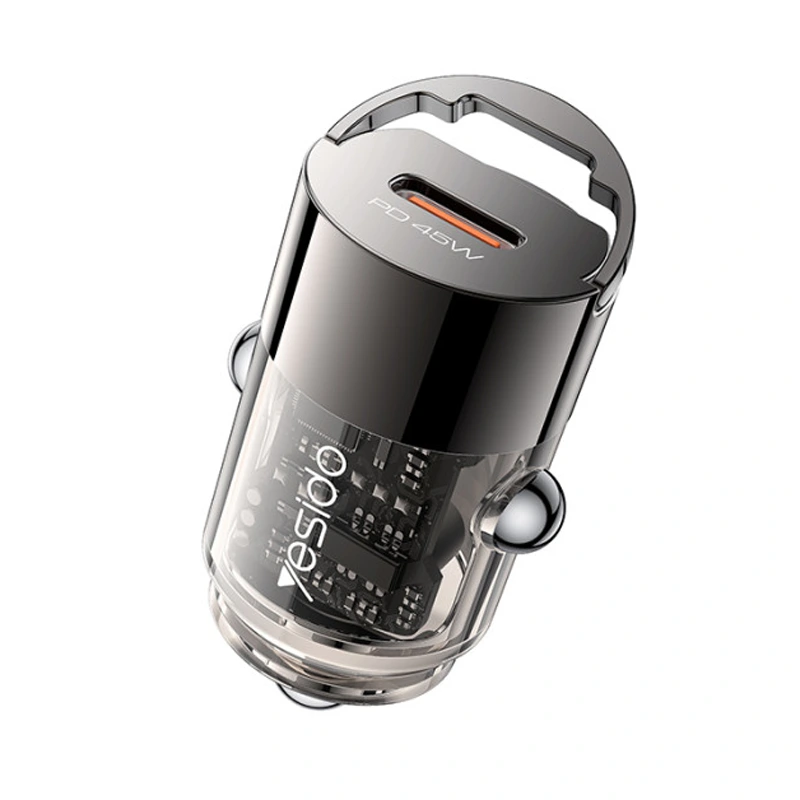 شارژر فندکی فست شارژ 45W PD تک پورت مدل Yesido Y67 (100% اورجینال)