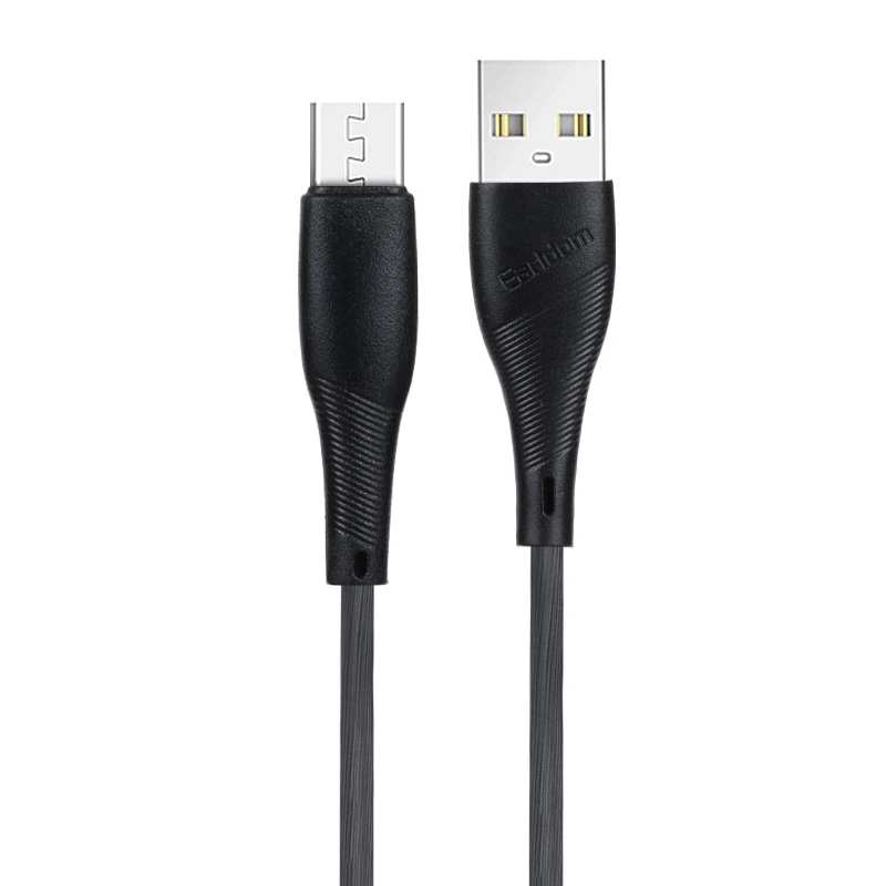 کابل شارژ پاوربانک 25 سانتی متر 2.4 آمپر مدل میکرو Earldom EC-163M