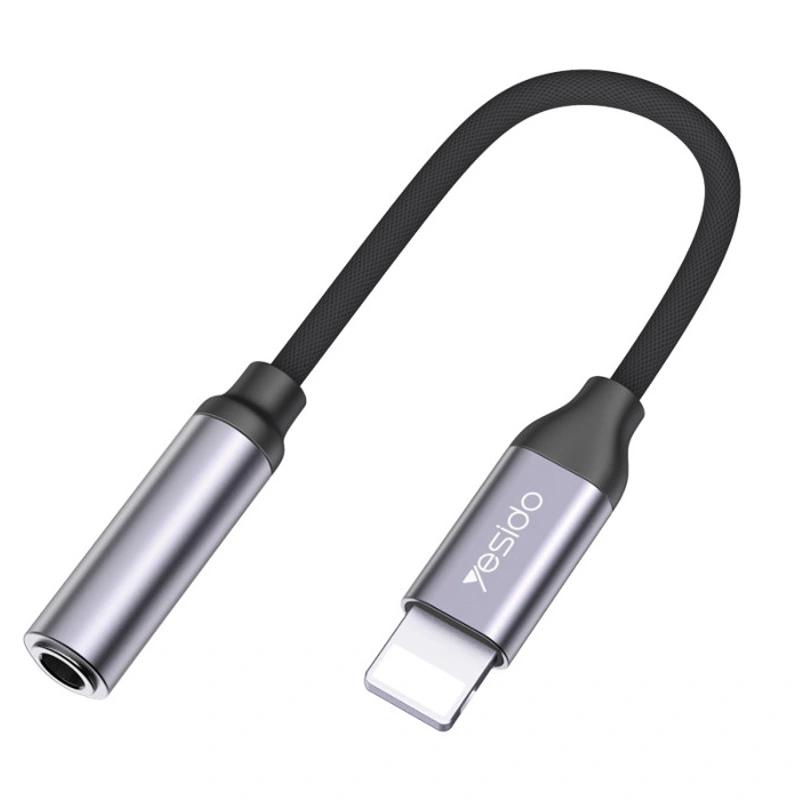 کابل تبدیل AUX مدل Lightning به 3.5mm یسیدو Yesido YAU21 (100% اورجینال)