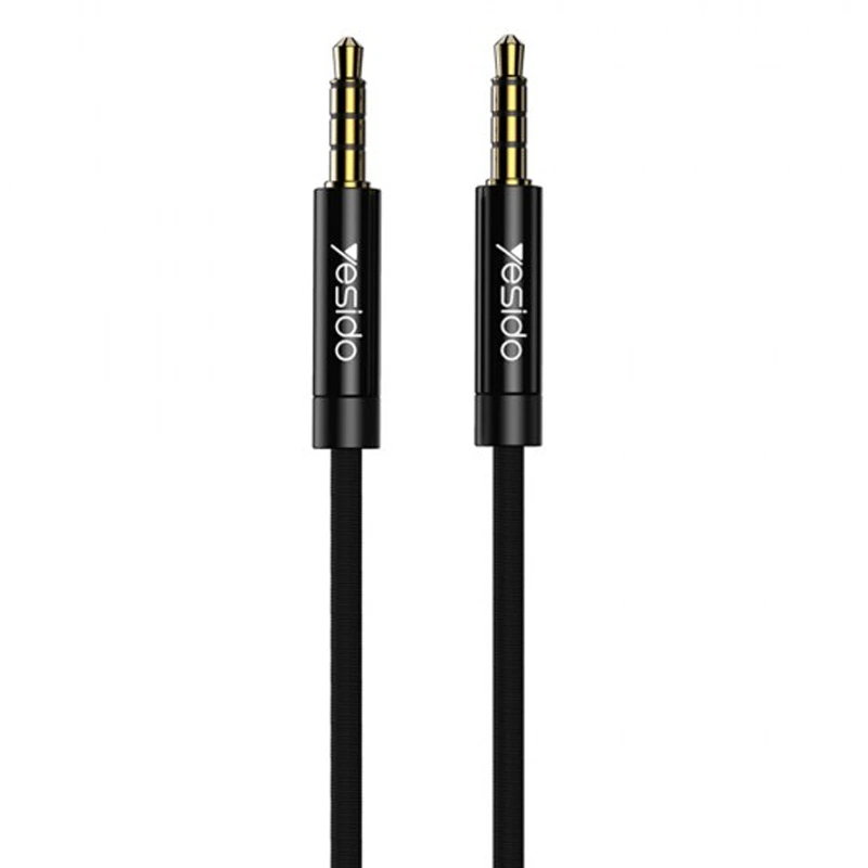 کابل AUX مدل 1 متری دو سرجک 3.5mm برند Yesido YAU14 (100% اورجینال)