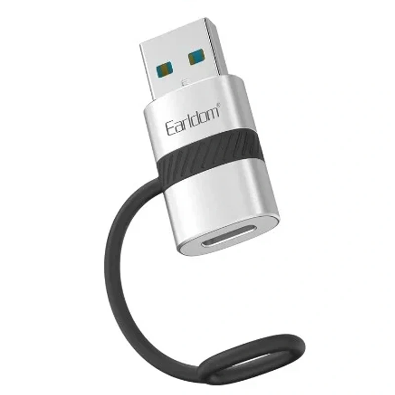 مبدل کانکتور مدل USB-C به USB 3.0 ایرلدوم Earldom OT91A (100% اورجینال)