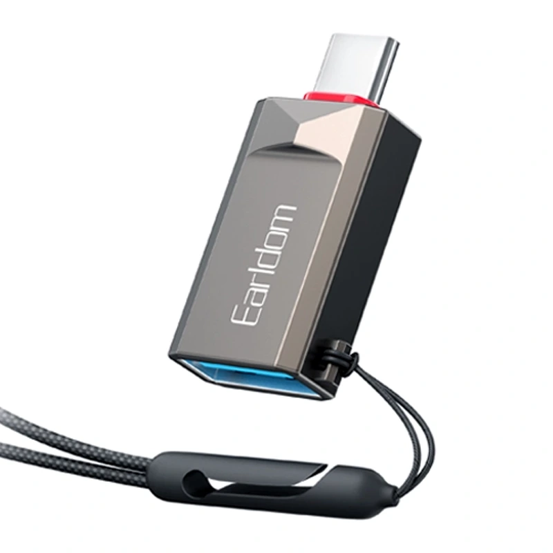 مبدل OTG مدل Type-C به USB 3.0 ایرلدوم Earldom OT88C (100% اورجینال)