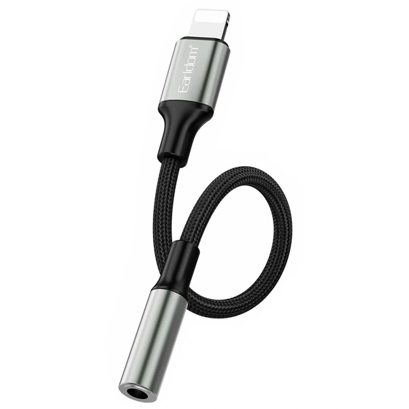 کابل تبدیل AUX مدل Lightning به 3.5MM ایرلدوم Earldom OT76 (100% اورجینال)