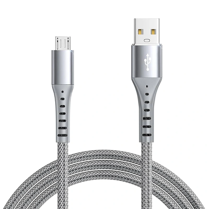 کابل فست شارژ Micro برزنتی با سرعت 3A مدل FV-337