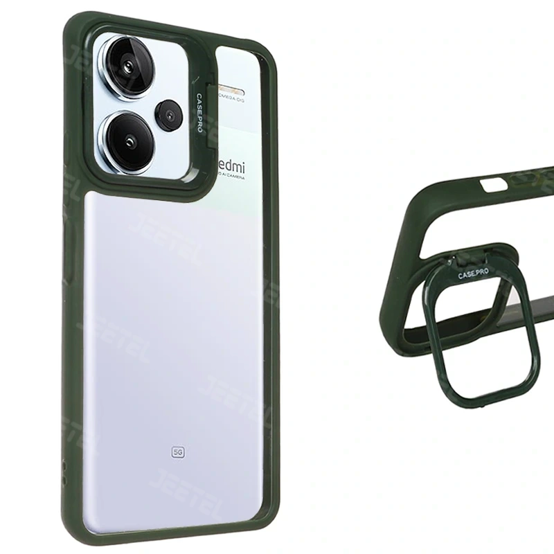 قاب گوشی پاپ لنز برای Xiaomi Redmi Note 13 Pro Plus مدل استند دار
