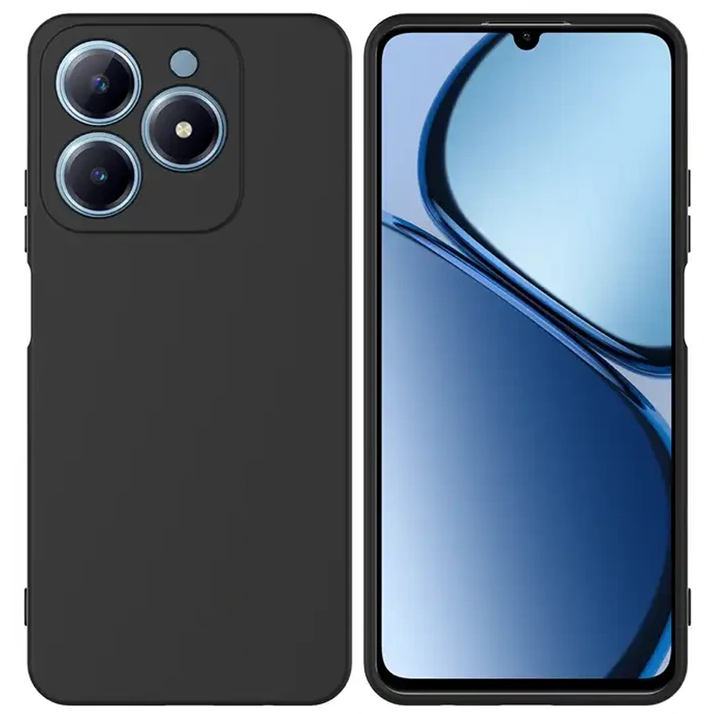 کاور گوشی لیکویید Realme C61 مدل زیر بسته محافظ لنزدار