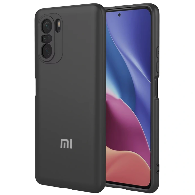 کاور گوشی لیکویید Xiaomi Poco F3 مدل زیر بسته محافظ لنزدار