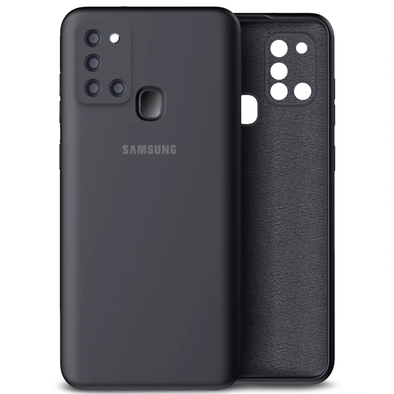 قاب گوشی لیکویید Samsung Galaxy M31 مدل زیربسته محافظ لنزدار