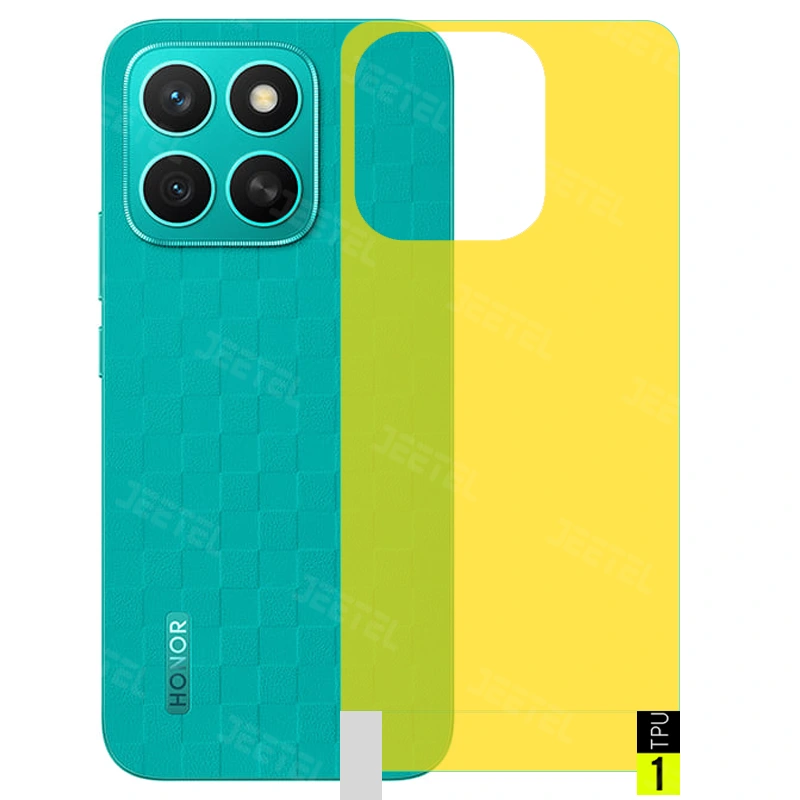 برچسب نانو پشت گوشی Honor X8C مدل فول کاور شفاف آنتی شوک