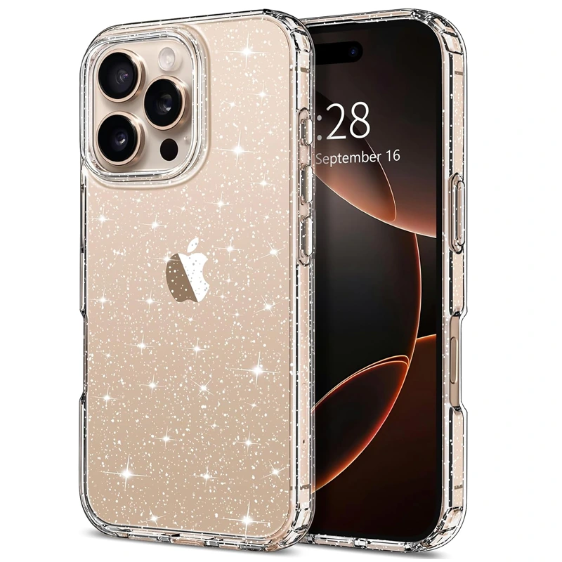 قاب ژله ای براق مدل ShineX برای گوشی ایفون iPhone 16 Pro Max