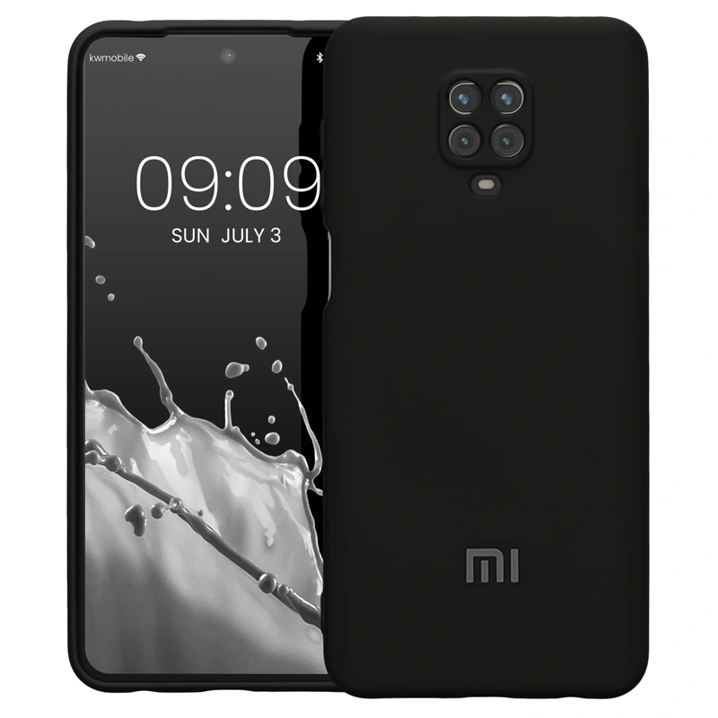 کاور گوشی لیکویید Xiaomi Redmi Note 9 Pro / 9S مدل زیر بسته محافظ لنزدار