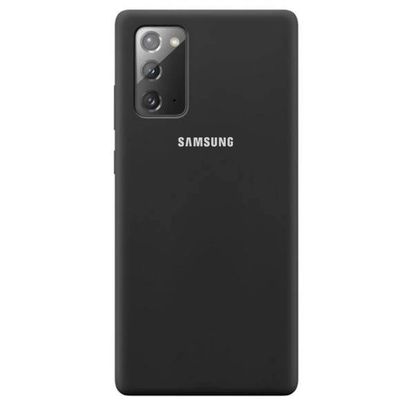 کاور سیلیکونی تک رنگ اورجینال Samsung Galaxy Note 20 مدل پاک کنی اصل (متریال ویتنام)