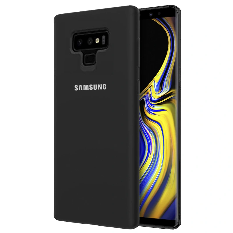کاور سیلیکونی تک رنگ اورجینال Samsung Galaxy Note 9 مدل پاک کنی اصل (متریال ویتنام)