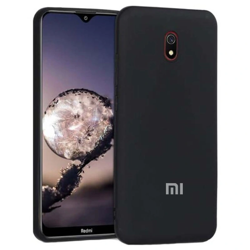 کاور سیلیکونی تک رنگ اورجینال Xiaomi Redmi 8A مدل پاک کنی اصل