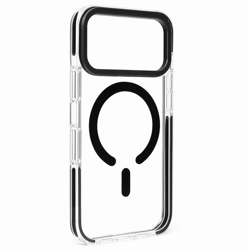 کاور شفاف دوررنگی مگ سیف مدل ORYXUS مناسب برای IPHONE 17 Pro Max