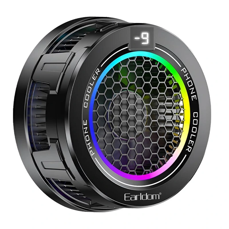 فن خنک کننده گوشی موبایل مدل RGB مگنتی Earldom F14 (100% اورجینال)