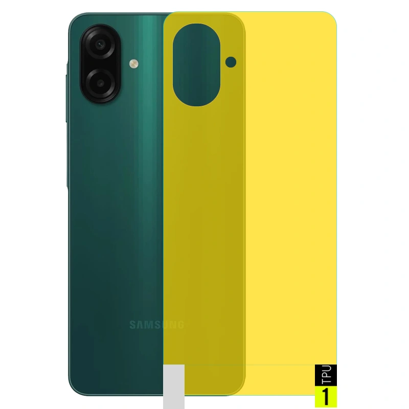 برچسب نانو پشت گوشی Samsung Galaxy A07 مدل شفاف آنتی شوک