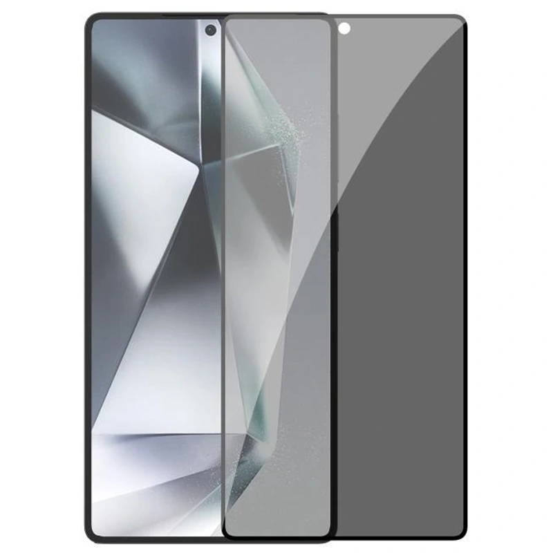 گلس پرایوسی 360 درجه برای گوشی Samsung Galaxy S25 Ultra (سازگار با حسگر اثرانگشت)