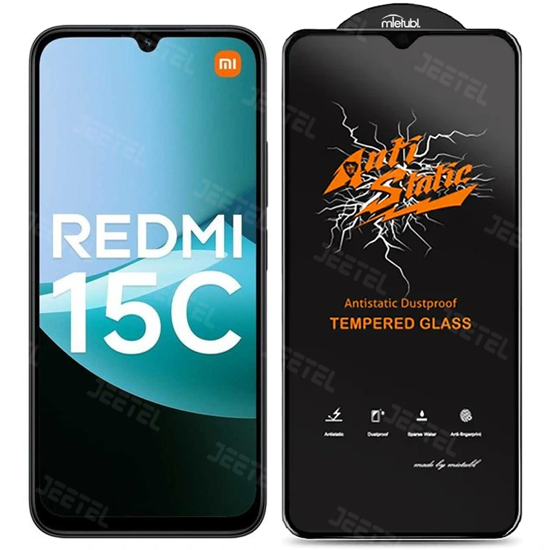 محافظ صفحه نمایش گوشی Xiaomi Redmi 15C آنتی استاتیک اورجینال (Mietubl)