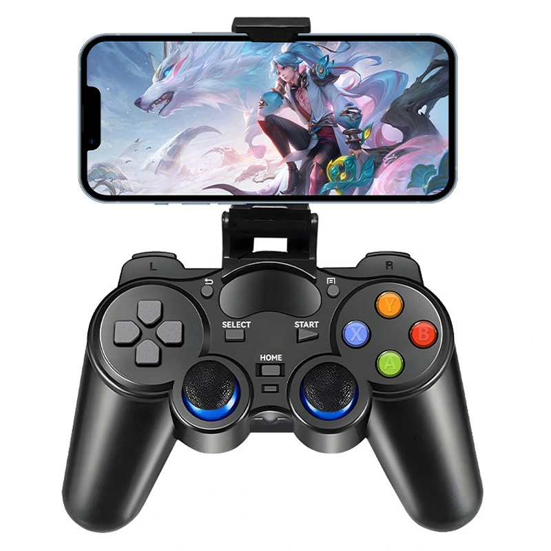 دسته بازی بلوتوثی با نگهدارنده موبایل مناسب برای Android/iOS/PC/PS3/PS4 مدل B50