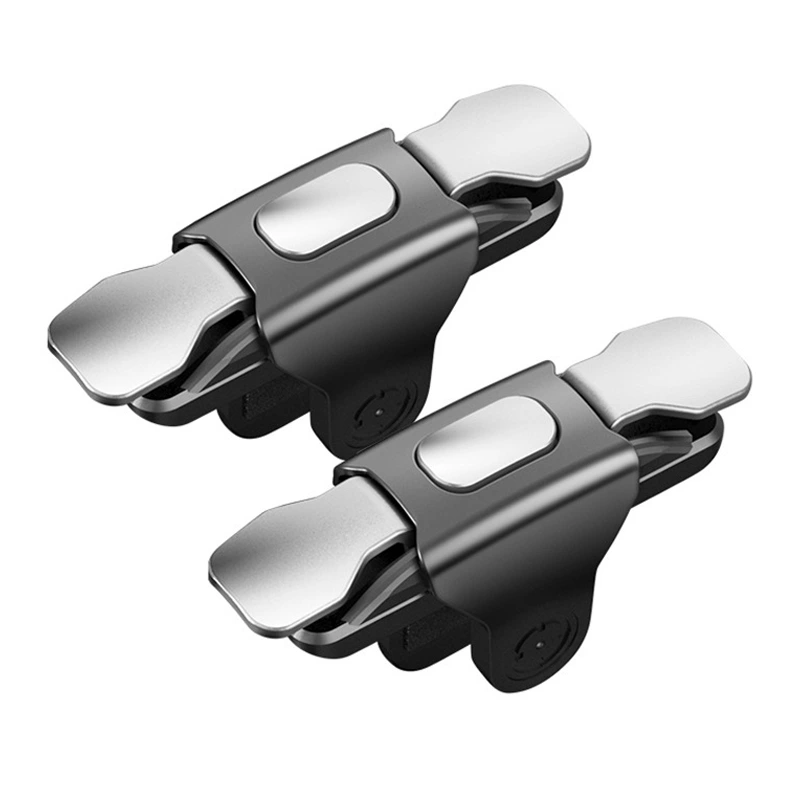 تریگر شوتر و دسته بازی موبایل 4 انگشت مخصوص کالاف و پابجی مدل LOTUS