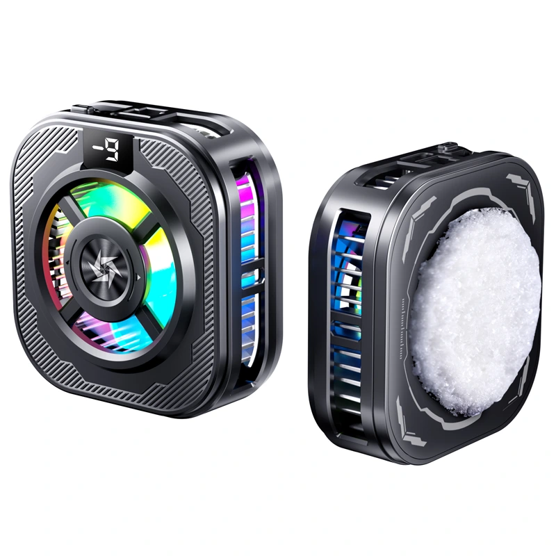 فن خنگ کننده رادیاتور مگ سیف دار با قابلیت RGB مدل SL39 Mobile Cooling Fan (نسخه اورجینال)