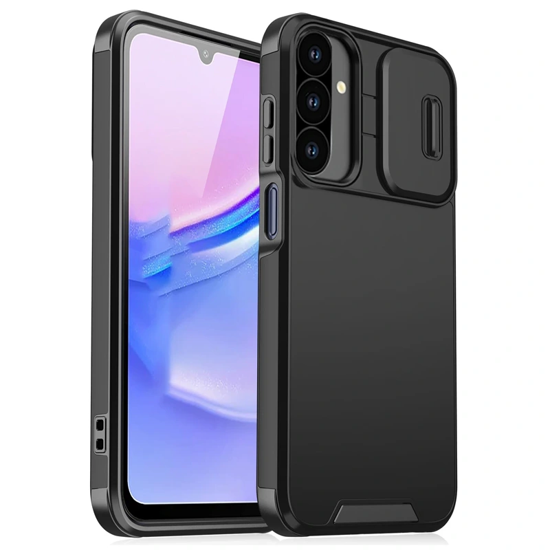 قاب گوشی ایربگ دار اسلاید کمرا مناسب برای موبایل Samsung Galaxy A17 / A26