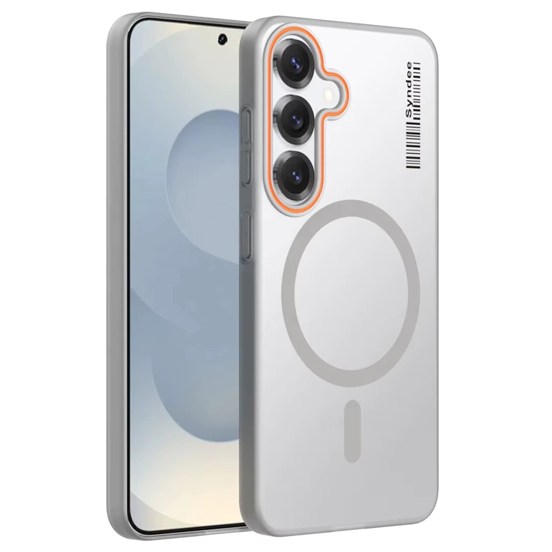 قاب نیمه مات فوق نازک از برند Soft Sanding برای Samsung Galaxy S24 FE با پشتیبانی مگ سیف