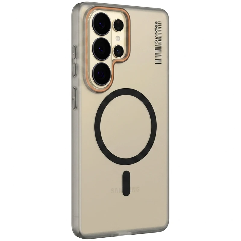 قاب نیمه مات فوق نازک از برند Soft Sanding برای Samsung Galaxy S26 Ultra با پشتیبانی مگ سیف