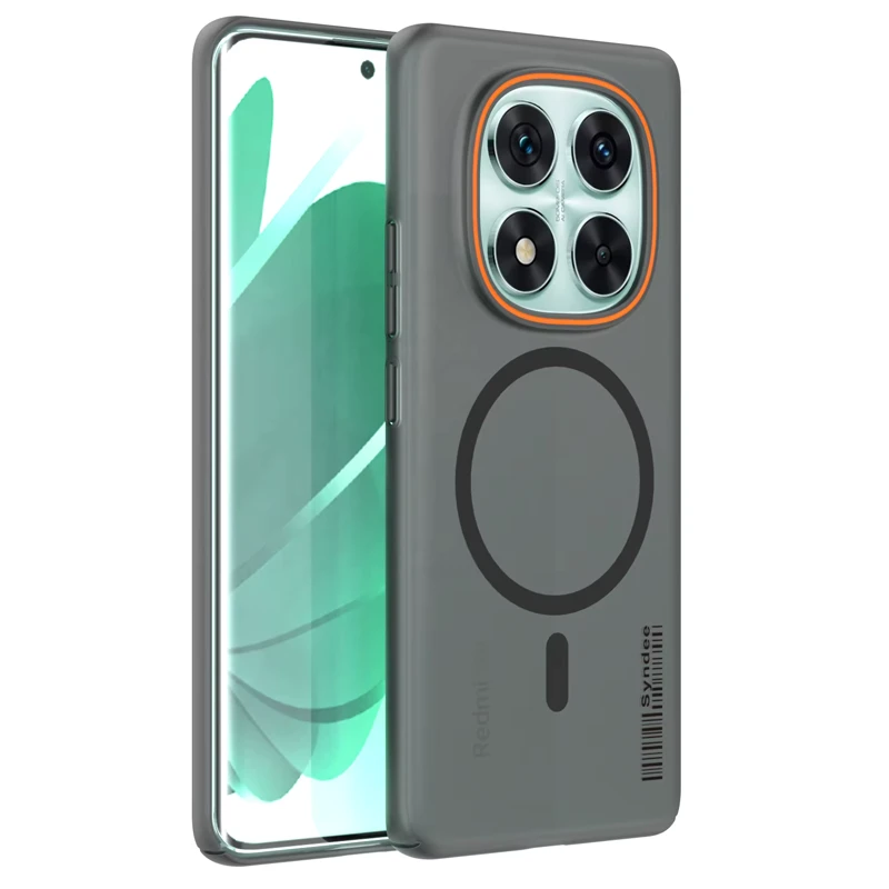 قاب نیمه مات فوق نازک از برند Soft Sanding برای Xiaomi Redmi Note 14 Pro Plus با پشتیبانی مگ سیف