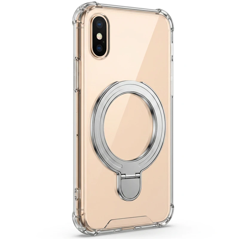 کاور اورجینال ایربگ دار مدل استندشو از برند EvoClear برای iPhone X / XS
