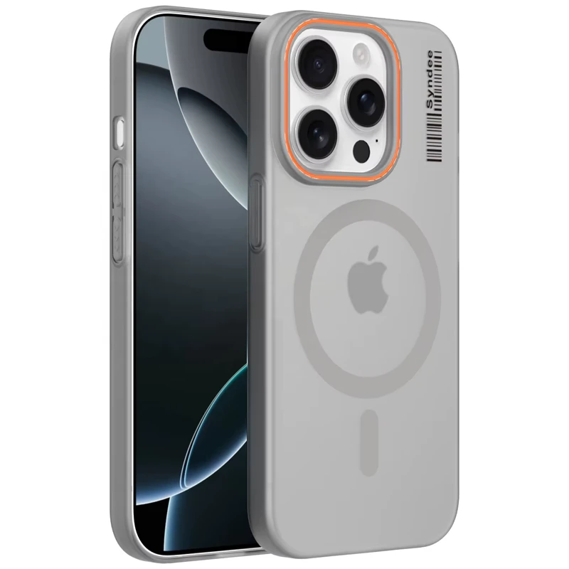 قاب نیمه مات فوق نازک از برند Soft Sanding برای iPhone 14 Pro Max با پشتیبانی مگ سیف