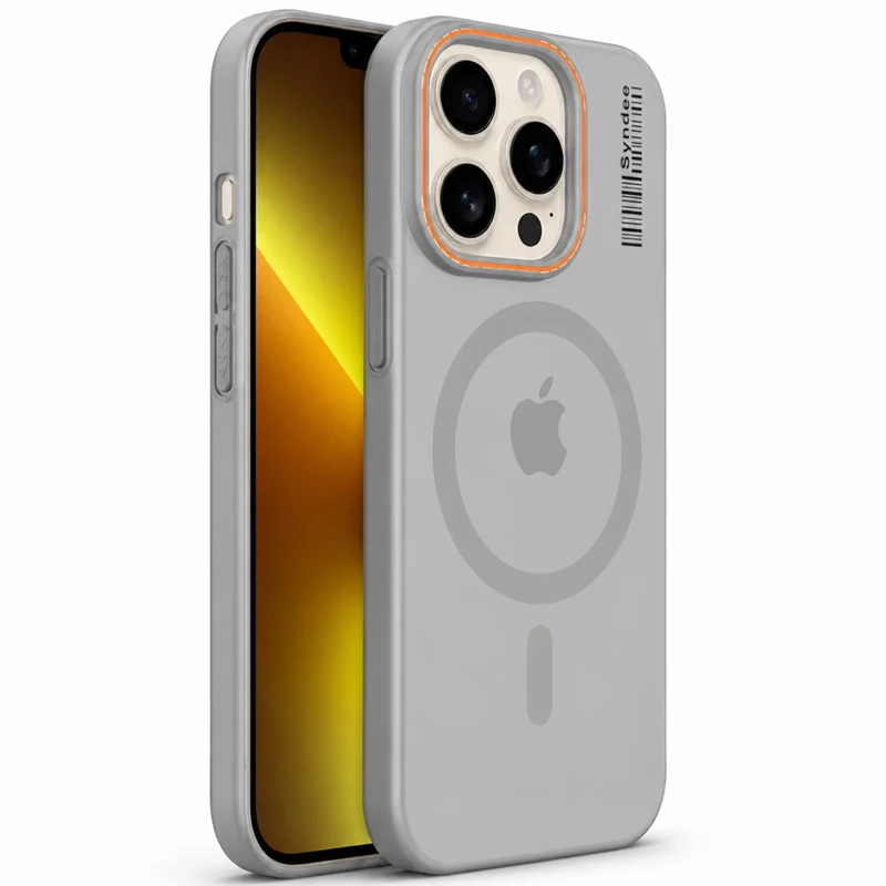 قاب نیمه مات فوق نازک از برند Soft Sanding برای iPhone 13 Pro با پشتیبانی مگ سیف