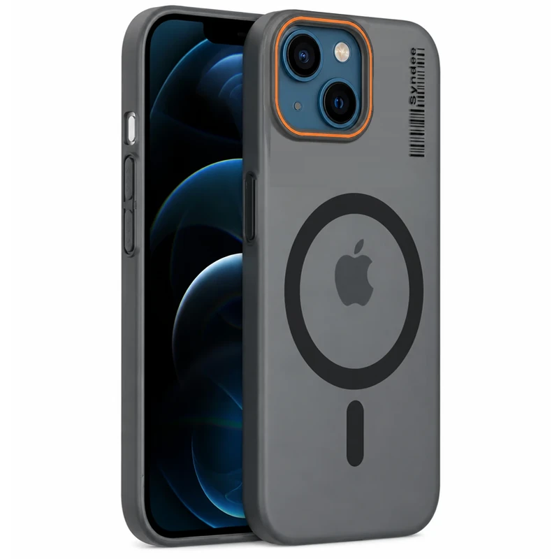 قاب نیمه مات فوق نازک از برند Soft Sanding برای iPhone 13 با پشتیبانی مگ سیف