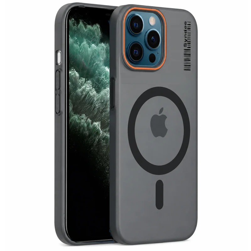 قاب نیمه مات فوق نازک از برند Soft Sanding برای iPhone 11 Pro با پشتیبانی مگ سیف