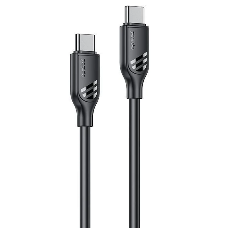 کابل سوپر فست شارژ دو سر تایپ سی 1 متر با سرعت 60W مدل YESIDO CA175 (100% اورجینال)