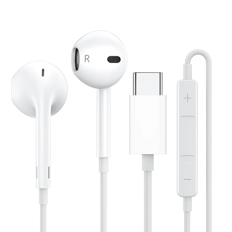 هندزفری تایپ سی مکالمه دار مدل Earpods USB-C