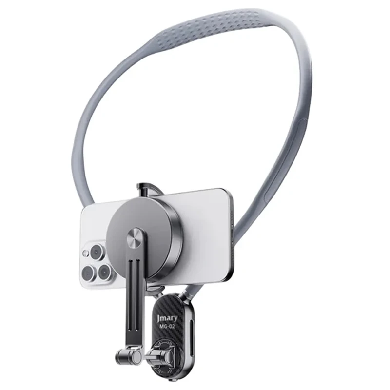 هولدر گردنی موبایل و دوربین 2in1 مغناطیسی از برند جی ماری Jmary MG-02 Neck Holder (اورجینال+گارانتی)