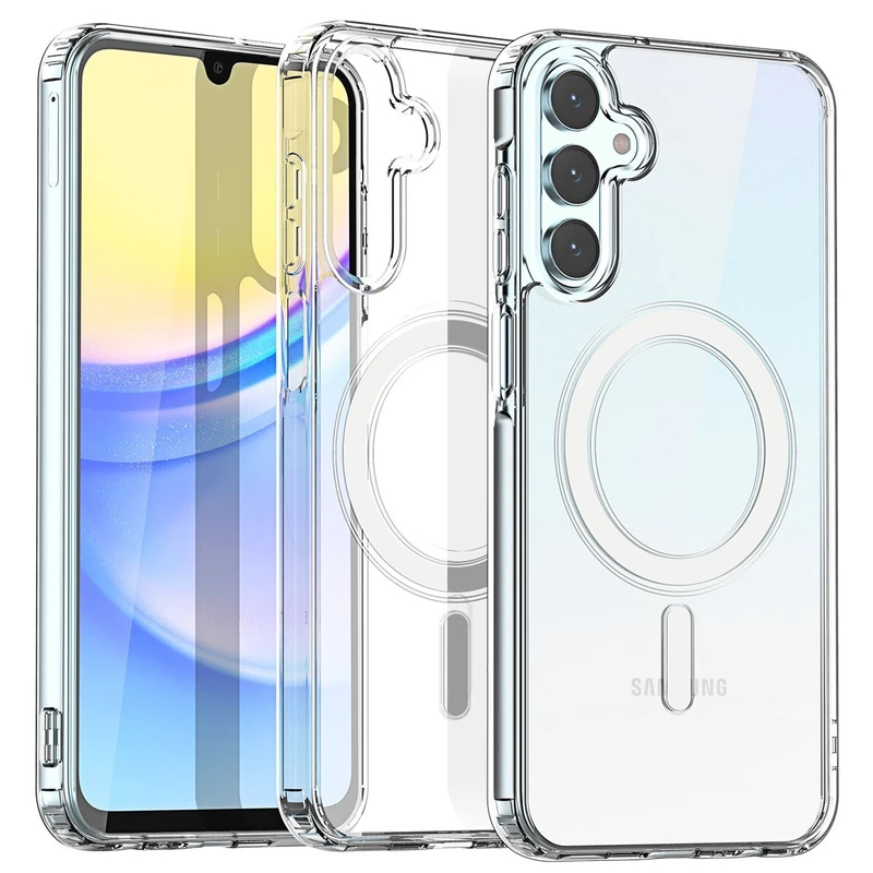 قاب مگ سیف شفاف مناسب برای Samsung Galaxy A15