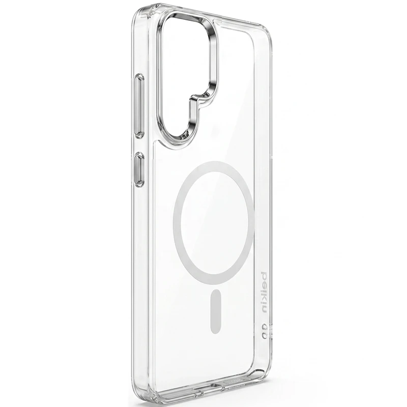 کاور شفاف مگ سیف مدل Belkin Clear Metal مناسب برای Samsung Galaxy S24 FE