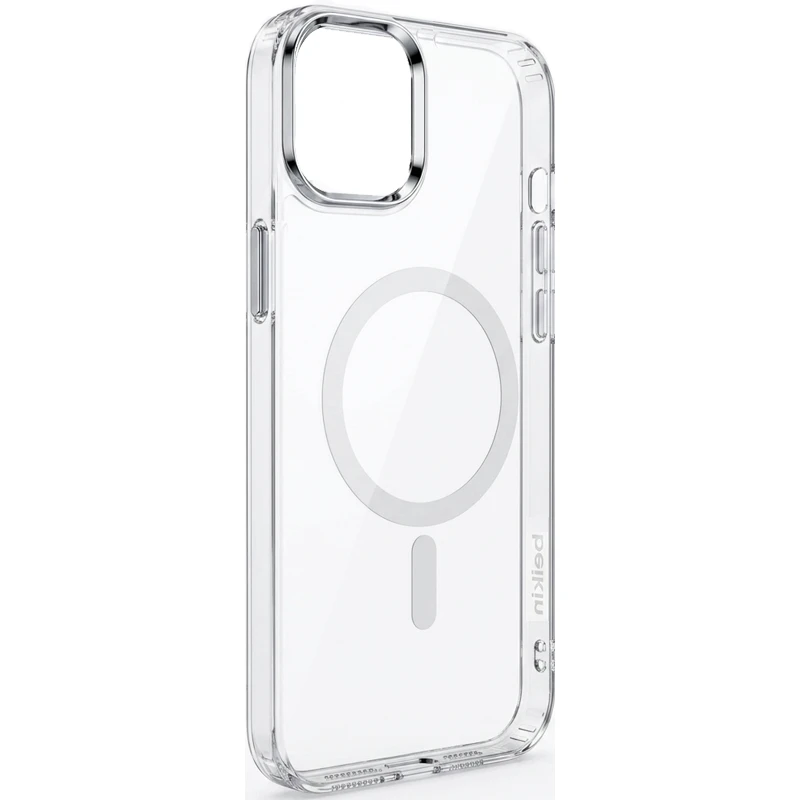 کاور شفاف مگ سیف مدل Belkin Clear Metal مناسب برای iPHONE 12 / 12 Pro