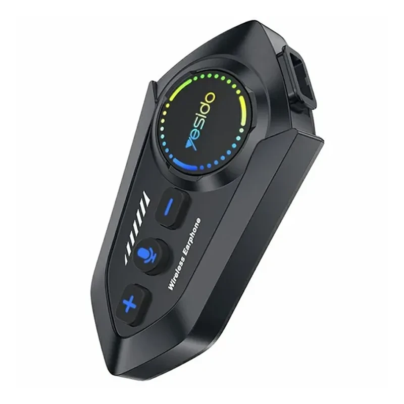 اسپیکر و هدست بلوتوثی برای کلاه کاسکت موتور سیکلت مدل ضدآب IPX6 از برند یسیدو Yesido VC19 (100% اورجینال)